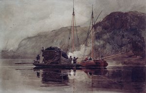 Kolenaken op de Medway door Luke Clennell